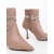 Botine dama bej din material textil Lunima, 7 - Kalapod.net