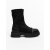 Botine dama negre din piele ecologica si material textil Kimola, 7 - Kalapod.net