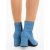 Botine dama albastre din material textil Eleonora, 6 - Kalapod.net