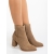 Botine dama bej din material textil Eleonora, 4 - Kalapod.net