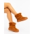 Cizme dama camel din material textil Razenda, 3 - Kalapod.net