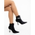 Botine dama negre din material textil Laeva, 3 - Kalapod.net