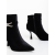 Botine dama negre din material textil Laeva, 6 - Kalapod.net