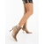 Botine dama bej din material textil Laeva, 2 - Kalapod.net