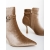 Botine dama bej din material textil Laeva, 6 - Kalapod.net