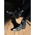 Botine dama negre din piele ecologica Mychal, 9 - Kalapod.net