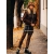 Botine dama negre din piele ecologica Vigora, 3 - Kalapod.net