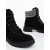 Ghete dama negre din material textil Megara, 6 - Kalapod.net