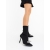 Botine dama cu toc negre din material textil Zemira, 6 - Kalapod.net
