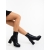 Botine dama cu toc negre din piele ecologica Wilfreda, 3 - Kalapod.net