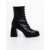 Botine dama cu toc negre din piele ecologica Wilfreda, 7 - Kalapod.net