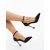 Pantofi dama cu toc negri din material textil Harisia, 7 - Kalapod.net