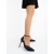 Pantofi dama cu toc negri din material textil Zafara, 2 - Kalapod.net