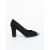 Pantofi dama cu toc negri din material textil Karmelita, 7 - Kalapod.net