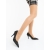 Pantofi dama cu toc negri din material textil Vicara, 3 - Kalapod.net