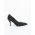 Pantofi dama cu toc negri din material textil Vicara, 5 - Kalapod.net