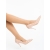 Pantofi dama cu toc roz din material textil Vicara, 4 - Kalapod.net