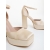 Pantofi dama cu toc bej din material textil Brilia, 6 - Kalapod.net