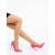Pantofi dama cu toc fucsia din piele ecologica Danzia, 4 - Kalapod.net