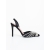 Pantofi dama cu toc negri din material textil Danara, 5 - Kalapod.net