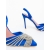 Pantofi dama cu toc albastri din material textil Danara, 6 - Kalapod.net