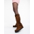 Cizme dama camel din material textil Ulyssa, 3 - Kalapod.net