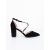 Pantofi dama cu toc negri din material textil Harari, 5 - Kalapod.net