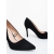 Pantofi dama cu toc negri din material textil Mirari, 6 - Kalapod.net