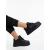 Pantofi sport dama negri din piele ecologica Verbana, 4 - Kalapod.net