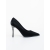 Pantofi dama cu toc negri din material textil Vidoya, 5 - Kalapod.net