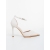 Pantofi dama cu toc bej din material textil Revora, 5 - Kalapod.net
