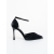 Pantofi dama cu toc negri din material textil Revora, 8 - Kalapod.net