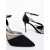 Pantofi dama cu toc negri din material textil Mezmera, 6 - Kalapod.net