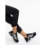 Pantofi sport dama negri cu bej din material textil Jorana - Kalapod.net