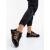 Pantofi sport dama negri cu maro din material textil  Jorana - Kalapod.net