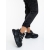 Pantofi sport dama negri din piele ecologica Valenta, 3 - Kalapod.net