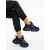 Pantofi sport dama negri din piele ecologica Valenta - Kalapod.net