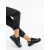 Pantofi sport dama negri cu alb din material textil Lucirna, 3 - Kalapod.net