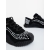 Pantofi sport dama negri cu alb din material textil Lucirna, 6 - Kalapod.net