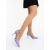 Pantofi dama cu toc mov din material textil Sirara, 3 - Kalapod.net