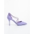 Pantofi dama cu toc mov din material textil Sirara, 5 - Kalapod.net