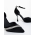 Pantofi dama cu toc negri din material textil Amazea, 6 - Kalapod.net