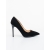 Pantofi dama cu toc negri din material textil Zunara, 5 - Kalapod.net