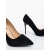 Pantofi dama cu toc negri din material textil Zunara, 6 - Kalapod.net