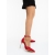 Pantofi dama cu toc rosii din material textil Micaro, 2 - Kalapod.net