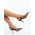Pantofi dama cu toc negri din material textil Corezza, 6 - Kalapod.net