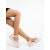Pantofi casual dama bej din material textil Harita - Kalapod.net