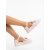 Pantofi casual dama bej din material textil Harita, 4 - Kalapod.net