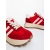Pantofi sport dama rosii din material textil Zensor, 8 - Kalapod.net