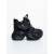 Pantofi sport dama negri din piele ecologica Sahera, 5 - Kalapod.net